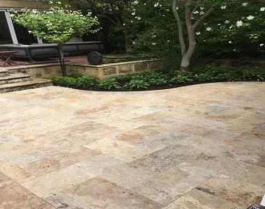 Antique stone pavers